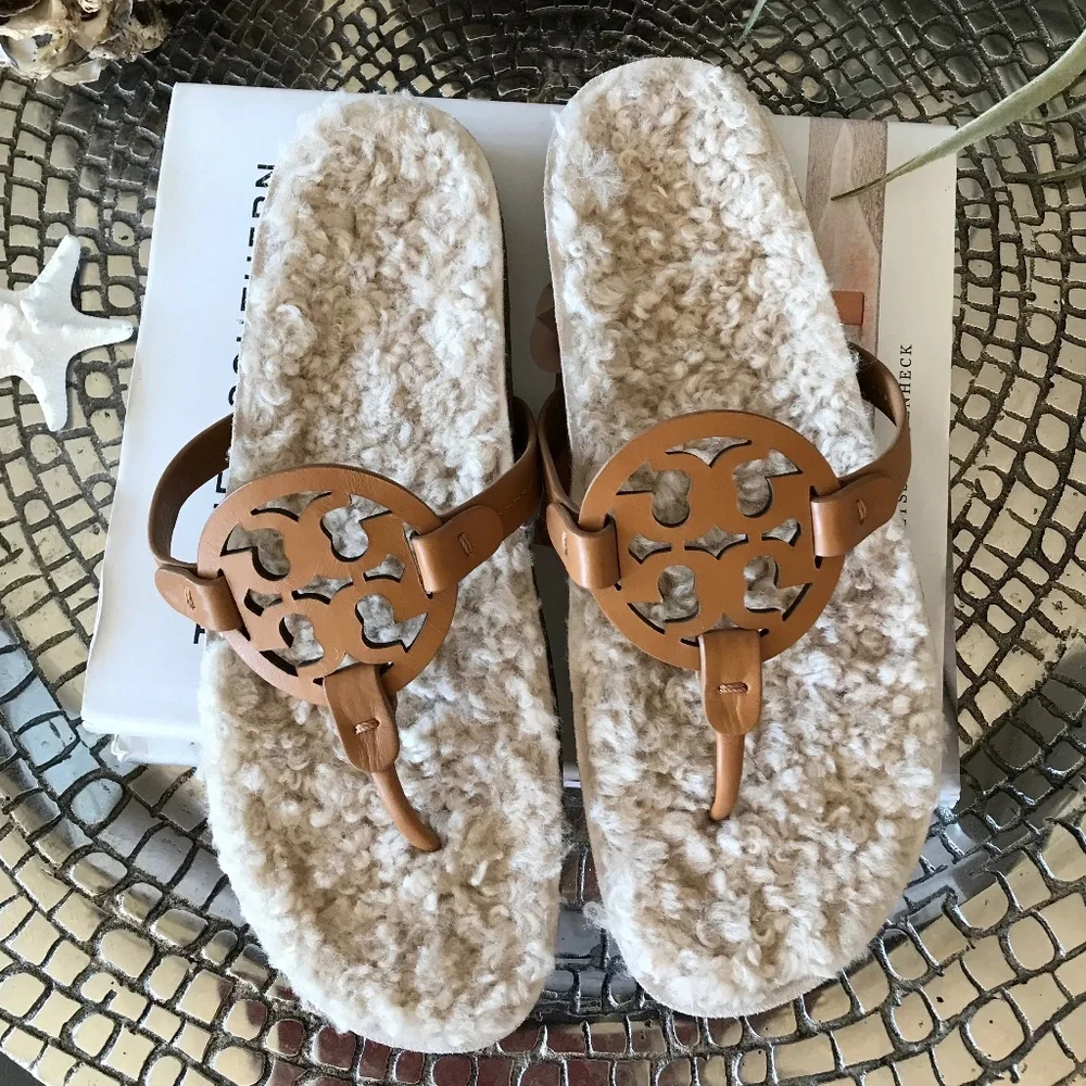 TORY BURCH MILLER CLOUD SHERLING THONG SANDALS